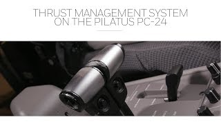 Thrust Management System on the Pilatus PC24  Honeywell Aerospace [upl. by Amalberga]