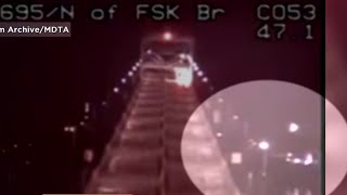 New video from Baltimores bridge collapse [upl. by Lashond]