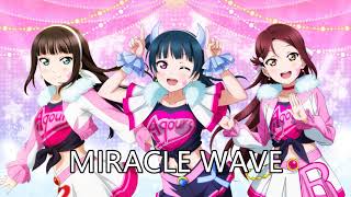 MIRACLE WAVE off vocal [upl. by Oehsen616]