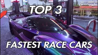 TOP 3 FASTEST RACE CARS NFS HEAT 1 RSR KILLER [upl. by Marquet326]