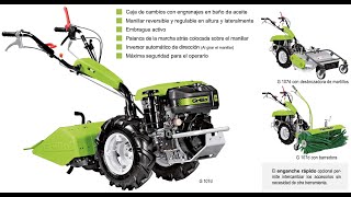 Motocultor Grillo G107d [upl. by Alcus]