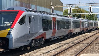 FRDEEN Greater Anglia British Rail Class 755 EssaisProbenTests  Transports Publics Suisses [upl. by Aromas]