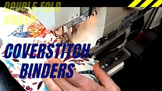 How to Use Coverstitch Machine Binders plus Generic binder amp plate for Juki Coverstitch Machine [upl. by Rivy]