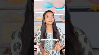 School teacher er birthday 😍 Shorts viral comedy [upl. by Arndt473]