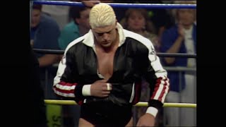 Dustin Rhodes makes his entrance with Cody Rhodes theme song quotKingdomquot 1991 [upl. by Angele]