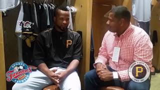 Entrevista Francisco Liriano de los piratas de Pittsburgh [upl. by Kurland]