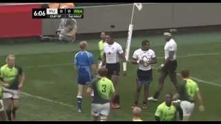 Fiji Vs South Africa SemifinalsTokyo Sevens 2015 [upl. by Fielding251]