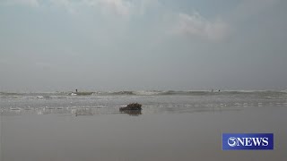 Coastal flooding high tides not stopping beach goers from this Memorial Weekend [upl. by Cowen]