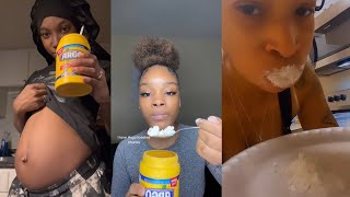 Cornstarch Eating Compilation PT 2 cornstarch [upl. by Sirahs174]