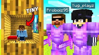 How I became TINY in This Minecraft SMP [upl. by Wolfie786]