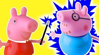 Piggies Magic Episode for Kids  New Cartoon for Children with Piggy Toys [upl. by Saihttam346]