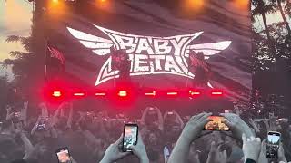 BABYMETAL  Road of Resistance Warsaw LIVE 4K HDR 18062024 Letnia scena Progresji Wall of Death [upl. by Melissa]