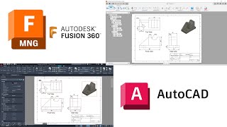 How to Convert Fusion 360 file into AutoCAD file dwg [upl. by Llegna]