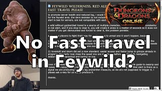 Forum Talk  Fast Travel and the Feywild [upl. by Paula]