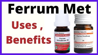 Ferrum metallicum homeopathic remedy  Ferrum metallicum 3x  30  200 ch uses in hindi [upl. by Gustav]