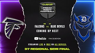 1 Danville 102 vs 5 Miller 102 Football Region 27 Semifinal [upl. by Aneem]