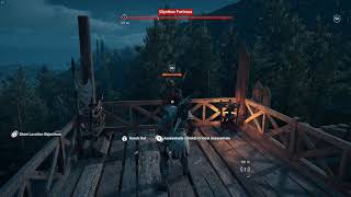 Assassins Creed Odyssey  Olynthos Fortress  MAKEDONIA  Nightmare Difficulty [upl. by Eenaffit6]