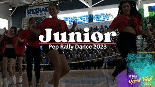 Junior Pep Rally Dance  Dreyfoos Spirit Week 2023 [upl. by Enomad461]