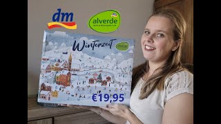 DM Alverde adventskalender 2024 unboxen [upl. by Yesnnyl]