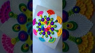 Diy beautiful diwali rangoli design tranding viralsong shorts rangoli diwali [upl. by Spearing]