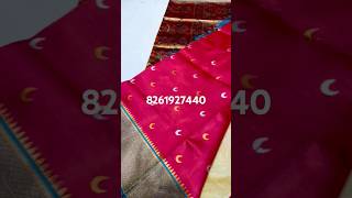 Yeola Paithani wp 7972181680 paithani saree onlineshopping paithanisilksaree fashion shorts [upl. by Ashjian]