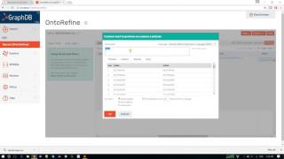 GraphDB 8 OntoRefine tool [upl. by Sanders945]