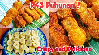 SAGING NA SABA WAG LANG BASTA IPRITO GAWIN PATOK NA NEGOSYO CRISPY CRUNCHY BANANA RECIPE [upl. by Ainit]