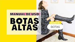 ¿COMO USAR BOTAS ALTAS ESTA TEMPORADA [upl. by Tracee]