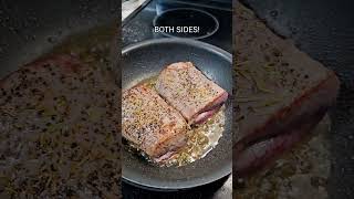 venison backstrap recipe simple asmr contentcreator [upl. by Earas975]