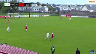 2024 1005 Sarsfields v Cappataggle Galway SHC Quarter Final Highlights [upl. by Ahtikal]