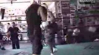 Vanes Martirosyan sparring and interview [upl. by Jerrylee545]