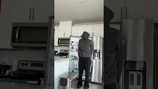 Hoodie on backwards scare prank [upl. by Mochun126]