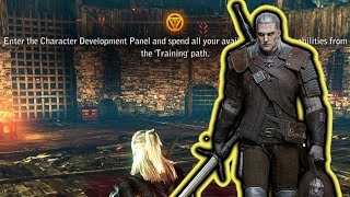 The Witcher 2 How to enter the MUTAGENS Character Development Panel [upl. by Jaclin]