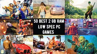 50 Best Low Spec Pc Games For  1GB RAM  2GB RAM  512MB VRAM  Dual Core intel HD Graphics 2024 [upl. by Stevenson]