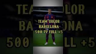 TEAMCOLOR BARCELONA 500 TỶ  FC ONLINE fconline xuhuong shorts [upl. by Amedeo]