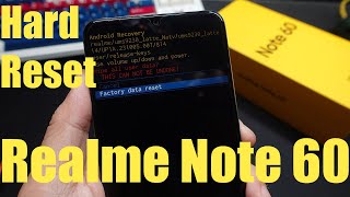 How To Hard Reset Realme Note 60 [upl. by Nodnalb798]