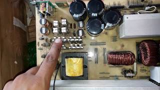 Hindi Part 2 3KVA96V High Frequency online UPS Repair amp PFC Section [upl. by Jania111]