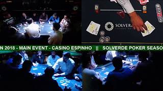 Mesa Final Main Event Solverde Poker Season 2018 [upl. by Oniratac708]