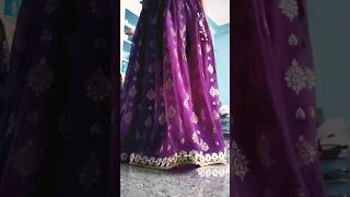 Old saree reuse 😱saree convert into skirt youtubeshort tranding saree reuse newvideo diy [upl. by Ahsikym]