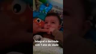 Integral e derivada com 1 ano [upl. by Assil832]