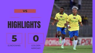 Mamelodi Sundowns vs Golden Arrows HIGHLIGHTS [upl. by Gates]