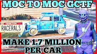 NEW MOC TO MOC GCTF GLITCH SUPER FAST METHOD 🔥 GIVE CARS TO FRIENDS GTA 5 ONLINE [upl. by Eseer]