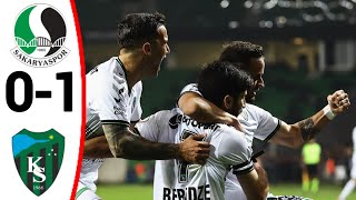 Sakaryaspor vs Kocaelispor 01 All Goals and Extended Highlights [upl. by Elokkin]