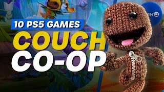 Top 10 Best Couch CoOp Games On PS5  PlayStation 5 [upl. by Adnohsor]