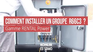 Comment installer un groupe électrogène R66C3 [upl. by Batista]