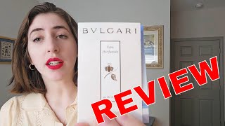 BVLGARI EAU PARFUMEE AU THE BLANC FRAGRANCE REVIEW [upl. by Stubstad267]