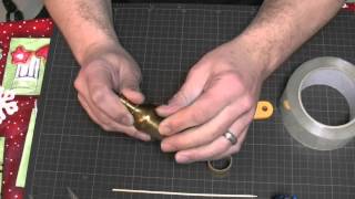 How to make a blowgun dart using a Plumb bob [upl. by Ecinad144]