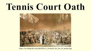 Tennis Court Oath [upl. by Nevah]