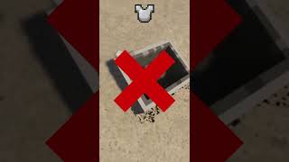 Upgrading Steves Armor to Survive Falling Objects minecraft gaming trending viralshorts memes [upl. by Maxie]