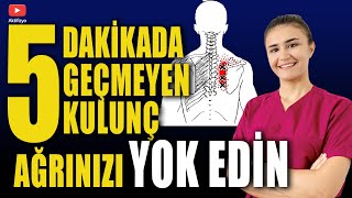 5 DAKİKADA GEÇMEYEN KULUNÇ AĞRINIZI YOK EDİN Kulunç Masajı [upl. by Pena789]